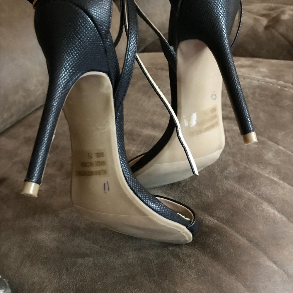 Beautiful black sandals